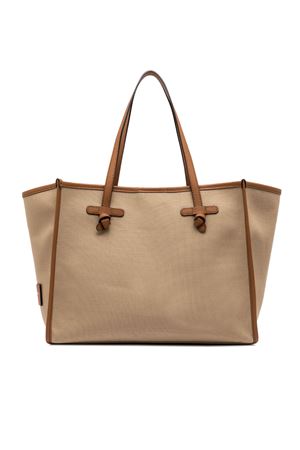 Beige Marcella shopping bag GIANNI CHIARINI | BS6850COMMCNVSE13932